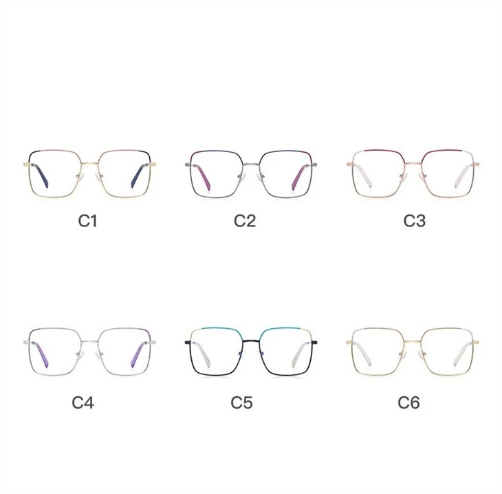 Retro Square Eyeglasses Frames