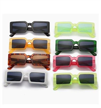 Kacamata Vintage Persegi Panjang Kecil